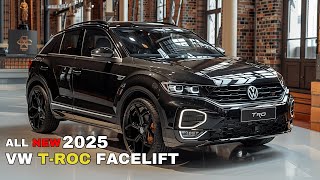 2025 VW T Roc Facelift  New Look and Features Unveiled [upl. by Airotcivairam312]