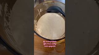 My sourdough starter after 8 hours resting inside refrigerator sourdoughstarter sourdoughbread [upl. by Jarrod606]