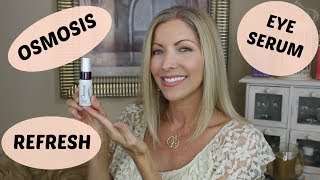 AntiAging Skincare for Aging Eyes Osmosis Refresh Eye Serum [upl. by Ellehcsor69]