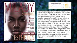 Milady Standard Esthetics Fundamentals [upl. by Odnalra]