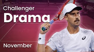 Tennis Angry Moments amp Drama  Challengers  November 2022 [upl. by Gerri]