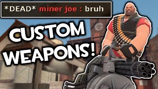 TF2 Classic CUSTOM Weapons Are WACKY TF2C [upl. by Giaimo]