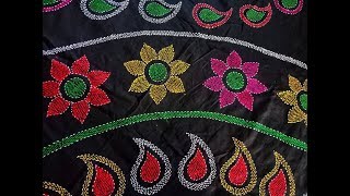 Latest Nakshi kantha stitch tutorial16 সহজ কাঁথার নকশার ডিজাইন আধুনিক কাঁথা টিউটোরিয়াল [upl. by Ennairda803]