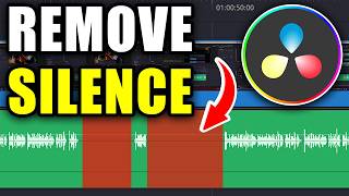 How To Auto Remove Silence From Your Audio In Davinci Resolve Studio [upl. by Ostap]