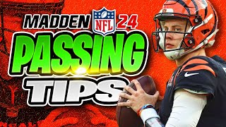 MASTER Passing In Madden 24 With These 14 Tips [upl. by Perusse]