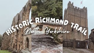 Richmond Castle  Easby Abbey  North Yorkshire [upl. by Tarrah]