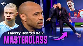 Thierry Henrys masterclass on how Haaland can improve onandoff the ball  UCL Today  CBS Sports [upl. by Hershel]