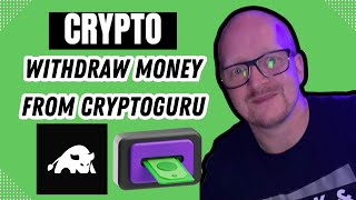 How To Withdraw Money From CryptoGuru App [upl. by Nosnej990]