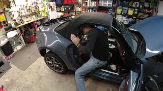 2020 ND Miata Hard Dog M4 Roll bar install timelapse [upl. by Anoniw]