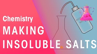 Making Insoluble Salts  Acids Bases amp Alkalis  Chemistry  FuseSchool [upl. by Proffitt240]