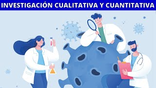 INVESTIGACIÓN CUALITATIVA e INVESTIGACIÓN CUANTITATIVA diferencias y características👩‍🔬 [upl. by Joleen558]