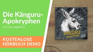 🎧 Die KänguruApokryphen Live und ungekürzt  Kostenlose Hörbuch Demo [upl. by Llerdnod]