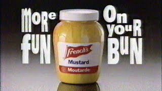 Frenchs Mustard Commercial May 18 1993 [upl. by Alwitt]