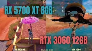 RTX 3060 vs RX 5700 xt [upl. by Zendah]