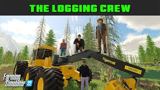 We Are Clearing This Swamp Fast  Logging Crew 98  Farming Simulator 2022  FDR Logging [upl. by Steven]