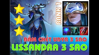 Lissandra 3 sao bỏ túi Udyr 3 saoPengu Party tft dtcl [upl. by Asiar]