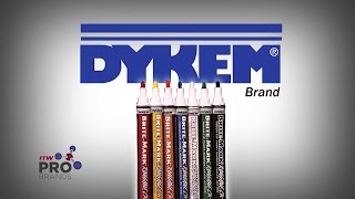 DYKEM BRITEMARK PAINT MARKER  VALVE ACTION The general purpose permanent Marker [upl. by Ynohtona]