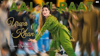 Aaj Ki Raat Urwa Khan Bollywood Song Dance Performance SGStudio 2024 [upl. by Eliga]