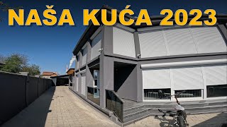 KUĆA JE ZAVRŠENA  KUĆA I RADIONICA TOUR 2023 [upl. by Cuda]