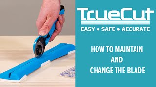 TrueCut  How to Maintain and Change the Blade [upl. by Oman571]