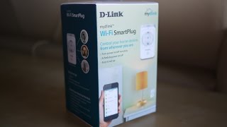 DLink DSPW215 WiFi Smart Plug  Setup with mydlink Home App [upl. by Partan895]