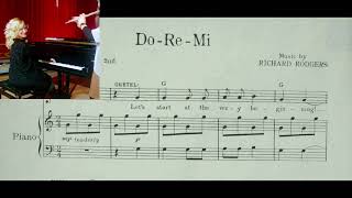 Do  Re  Mi The sound of Music– piano accompaniment [upl. by Caro]