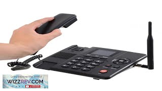 Landline wireless phone for home Fixed WIFI wireless phone GSM SIM Card Review [upl. by Nivak378]