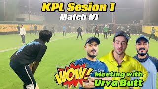 Indoor Cricket  TPL Season 1  Lafra ho gaya amp Meetup with iurvabutt [upl. by Pul]