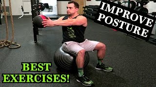 Top 5 Exercises to IMPROVE POSTURE [upl. by Ahseenat563]