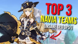 TOP 3 BEST Navia Teams YOU NEED TO TRY  Genshin Impact 43 [upl. by Severn614]