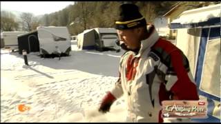 Wintercamping Tirol quotZDFReportagequot live vom AktivCamping Prutz  Tirol [upl. by Serica]