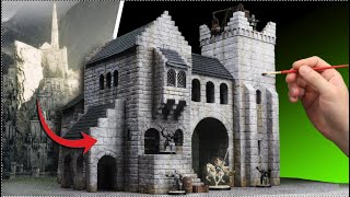 The BIGGEST Terrain project in YouTube History  Building Minas Tirith from LOTR [upl. by Annabel]