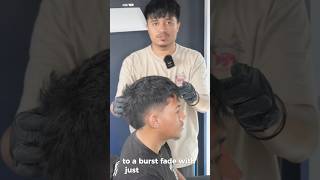 barber art taper barbershop design haircut youngbarber fade tapedesign tutorial viral [upl. by Shaia]