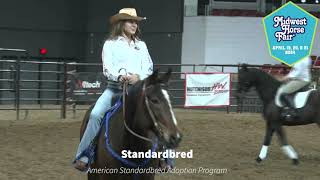 Watch the Striking Standardbred horses at Midwest Horse Fair [upl. by Nylehtak316]