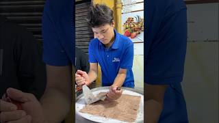 Downie Brownie Live Tawa Ice Cream shorts indianstreetfood [upl. by Huebner]