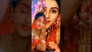 Cute TV💫 serial ka viral ❣️Radha Krishna VS reel and real🥀 status video youtube viral Radha Krishna [upl. by Adiaros]