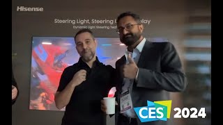 Could LightSteering Be The Best New Technology For Projectors CES 2024 Hisense  Barco [upl. by Adnilahs]