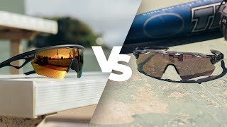 Oakley Sphaera VS Radar EV Path – Shield Sunglass Comparison  SportRx [upl. by Aicittel]