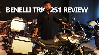 Benelli TRK 251 Customer Review Sound Test Specification [upl. by Albertine]