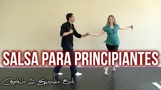 Aprender a bailar Salsa  Pasos para Principiantes [upl. by Eilsew]