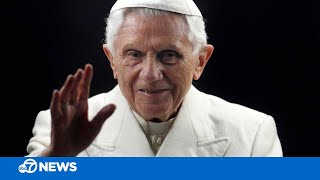 Pope Benedict XVI first pope to resign in 600 years dies at 95 [upl. by Mehalek]