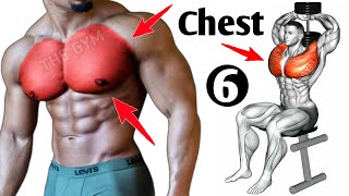 6 Big chest exercises  fastest [upl. by Feirahs785]