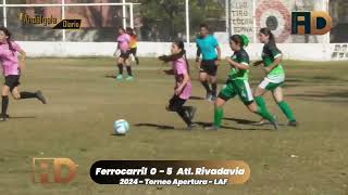 Ferrocarril Indep vs Rivadavia de Huaco apertura 2024 LAF div F [upl. by Garlaand]