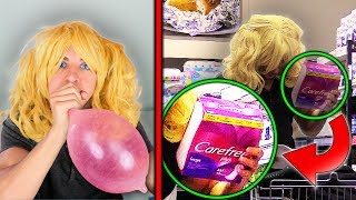 Mit PERÜCKE in KAUFLAND  BibisBeautyPalace PARODIE [upl. by Helmut]