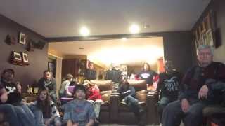 Patriots Fans React to Super Bowl XLIX Interception [upl. by Etnaed831]