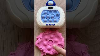 Kineticsand Popit Machine 😱🤣🤩 satisfying kineticsand popit machine trend funny shorts [upl. by Neibaf863]