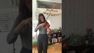 Bruch  Koncert g molukážka💫🎻Melissa Holá violin bratislava violinist privatelessons [upl. by Eissac]