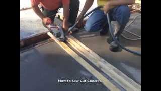 How to Saw Cut Concrete [upl. by Jeri]