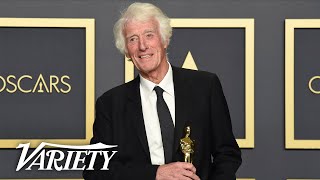 Roger Deakins Wins Best Cinematography for 1917  Full Oscars Backstage Interview [upl. by Nonnag]