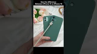 Different between iPhone 11 and iPhone 16 [upl. by Zwiebel496]